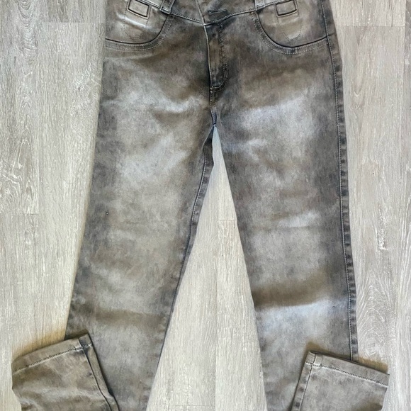New Colombian Draxy Grey Jeans - Picture 1 of 5